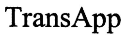 TRANSAPP trademark