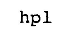 HPL trademark