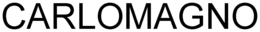 CARLOMAGNO trademark