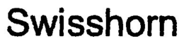 SWISSHORN trademark