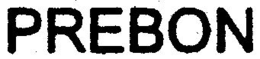 PREBON trademark