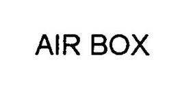 AIR BOX trademark