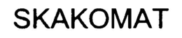 SKAKOMAT trademark