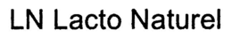 LN LACTO NATUREL trademark