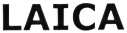 LAICA trademark