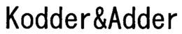 KODDER&ADDER trademark