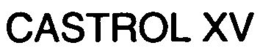 CASTROL XV trademark