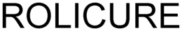 ROLICURE trademark