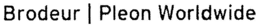 BRODEUR/PLEON WORLDWIDE trademark