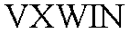 VXWIN trademark