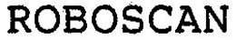ROBOSCAN trademark