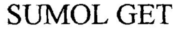 SUMOL GET trademark
