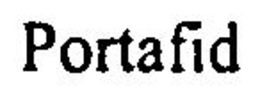 PORTAFID trademark