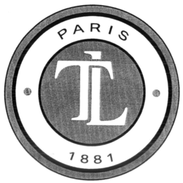 TL PARIS 1881 trademark