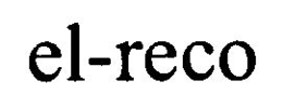 EL-RECO trademark