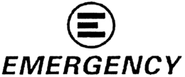 E EMERGENCY trademark