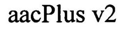 AACPLUS V2 trademark
