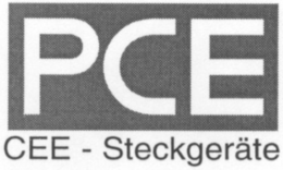 PCE CEE - STECKGERÄTE trademark