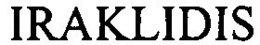 IRAKLIDIS trademark