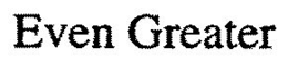 EVEN GREATER trademark
