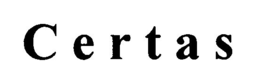 CERTAS trademark