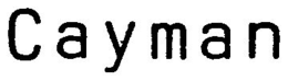 CAYMAN trademark