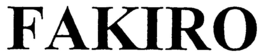 FAKIRO trademark