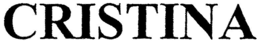 CRISTINA trademark