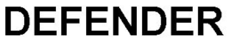 DEFENDER trademark