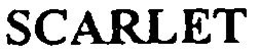 SCARLET trademark