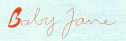 BABY JANE trademark