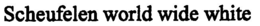 SCHEUFELEN WORLD WIDE WHITE trademark