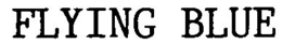 FLYING BLUE trademark