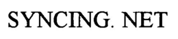 SYNCING. NET trademark