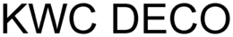 KWC DECO trademark
