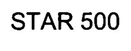 STAR 500 trademark