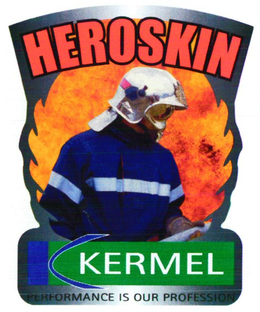 HEROSKIN KERMEL PERFORMANCE IS OUR PROFESSION trademark