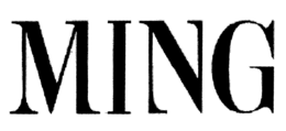 MING trademark