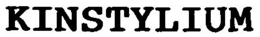 KINSTYLIUM trademark