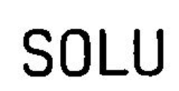 SOLU trademark