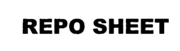 REPO SHEET trademark