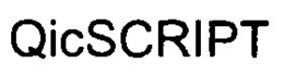 QICSCRIPT trademark