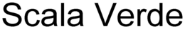 SCALA VERDE trademark