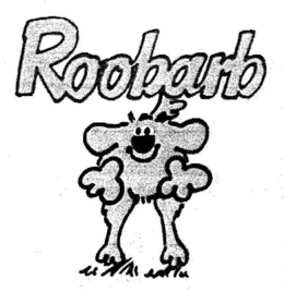 ROOBARB trademark