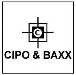 CIPO & BAXX trademark