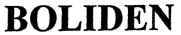 BOLIDEN trademark