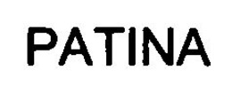PATINA trademark