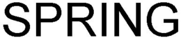 SPRING trademark