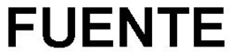 FUENTE trademark