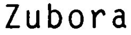 ZUBORA trademark
